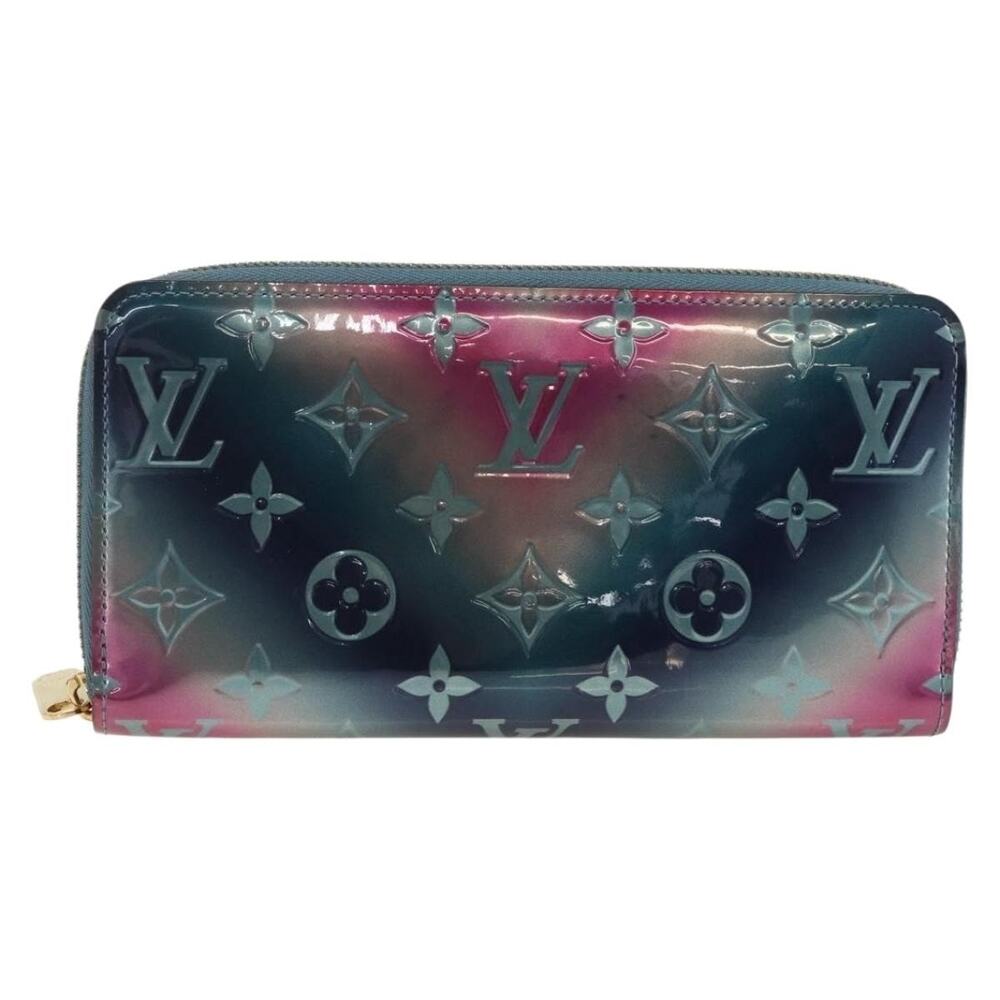 Louis Vuitton Monogram Vernis Zippy Wallet Long Multicolor